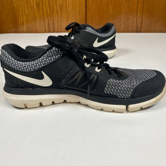 Nike Flex Run 644477 5 Black Athletic Shoes - Picture 4 of 11